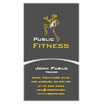 Fitness Business Cards