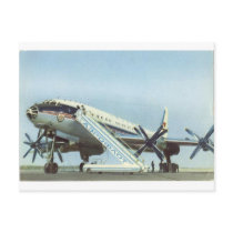 Aeroflot Tu 114 AIRLINER Postcards