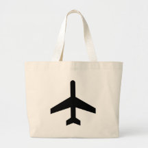 Aeroplane Canvas Bag