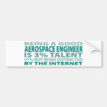 Aerospace Engineer 3% Talent Bumper Stickers