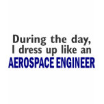 AEROSPACE ENGINEER During The Day T Shirts