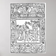 Aesop's Fables Illustration Engraving Posters