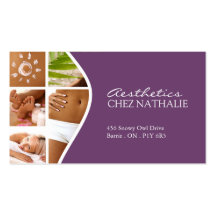 Aesthetician ~ Business Card