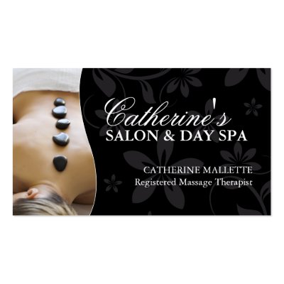 Aesthetician Business Cards by colourfuldesigns