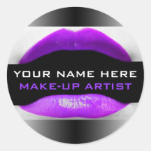 Aesthetician Labels Round Stickers