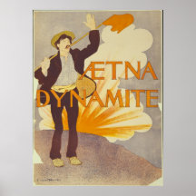 Aetna Dynamite Posters