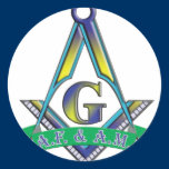 AF & AM stickers