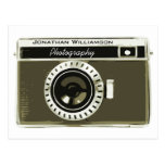 Affaires grises classiques de photographie d'appar cartes postales