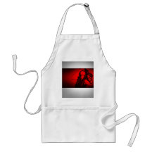 Affected A dramatic photograph of the woman Aprons