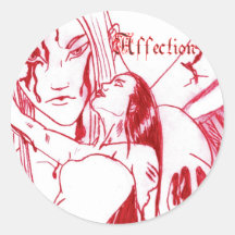 Affection Fallen Angels Stickers