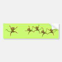 Affen Auto Sticker