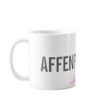 Affenpinscher Breed Monogram Design Mugs