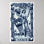 Affiche 1900 internationale d'expo de Paris