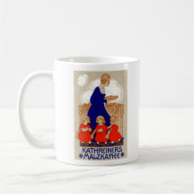 Affiche 1912 de café tasse à café
