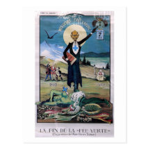 Affiche Absinthe Post Cards