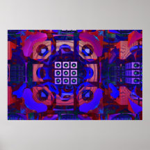 Affiche abstraite moderne