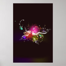 Affiche : Ailes de l'espace : Art de vecteur