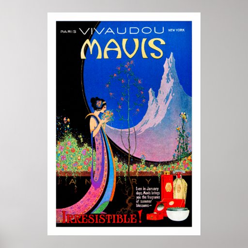 Affiche : Annonce d'art déco - d'emballeur de Fred