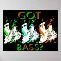 affiche au néon basse obtenue