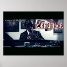 Affiche brutale de Muse "Pokerphace"