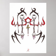 Affiche brutale de "spectateur" de Muse
