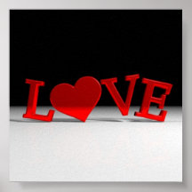 Affiche d'amour