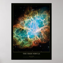 Affiche d'astronomie et de la Science de nébuleuse