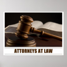 Affiche d'avocats