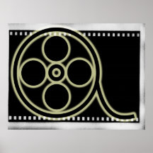 Affiche de bobine de film