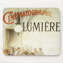 Affiche de cinéma de frères de Lumière Tapis De Souris