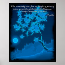 Affiche de citation d'esprit de Bouddha