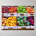 Affiche de fruit frais
