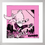 Affiche de lapin de Kickflip