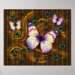 Affiche de l'art 6 de papillon