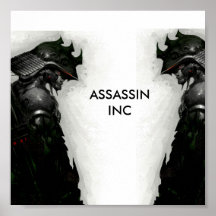 Affiche de l'ASSASSIN inc.