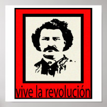 Affiche de Louis Riel Revolucion