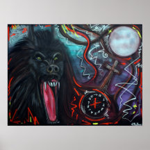 Affiche de loup-garou