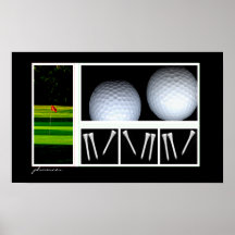 affiche de lov de golf heu
