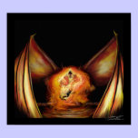 Affiche de lumière du feu (ÉNORME) affiches