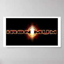 affiche de maman de fer
