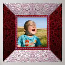 Affiche de modèle photo de patchwork