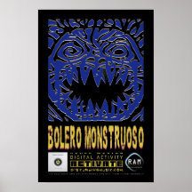 Affiche de Monstruoso de boléro de Geoff Westen