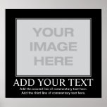 Affiche de motivation de Customizeable - Demotivat