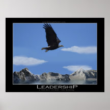 Affiche de motivation d'Eagle de ~ de DIRECTION un