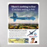 Affiche de parodie de bourdon de voies aériennes d