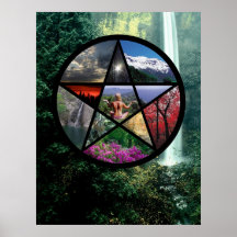 Affiche de pentagramme petite