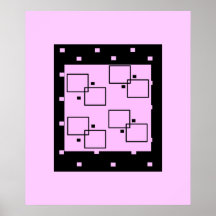 Affiche de rectangles