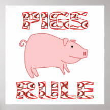 Affiche de RÈGLE de PORCS