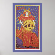 Affiche de Sun rayonnant
