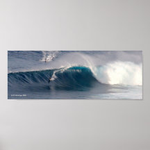 Affiche de surf de mâchoires
